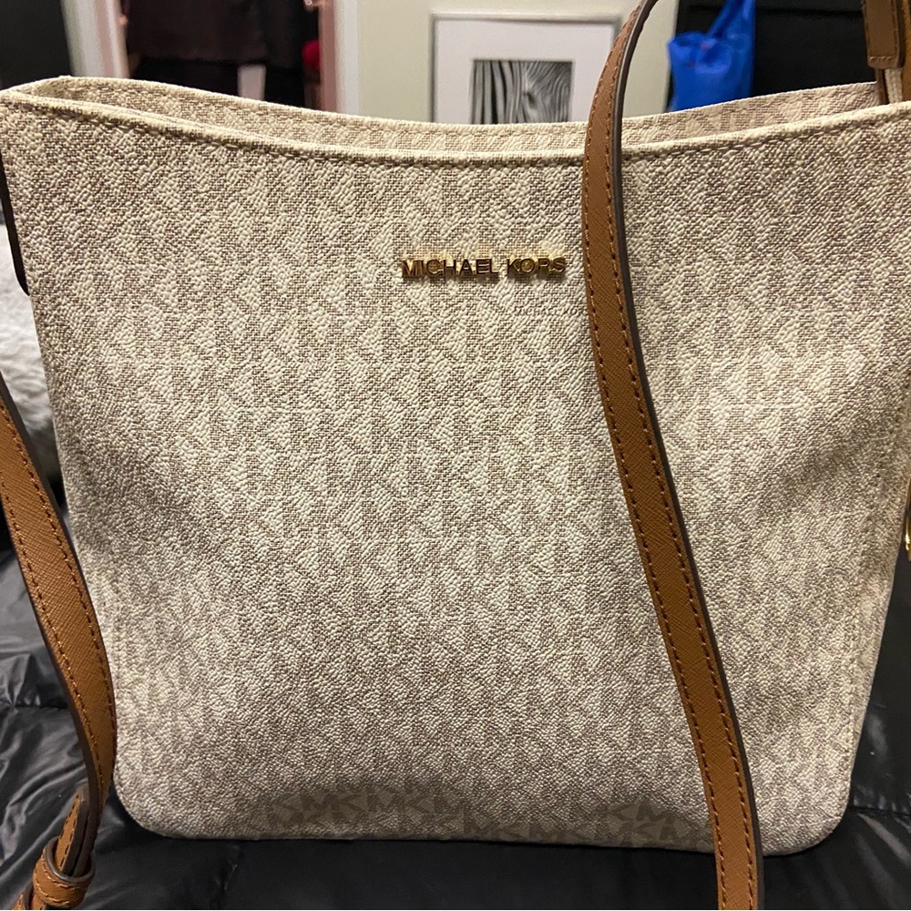 Michael Kors Beige Monogram Women's Bag